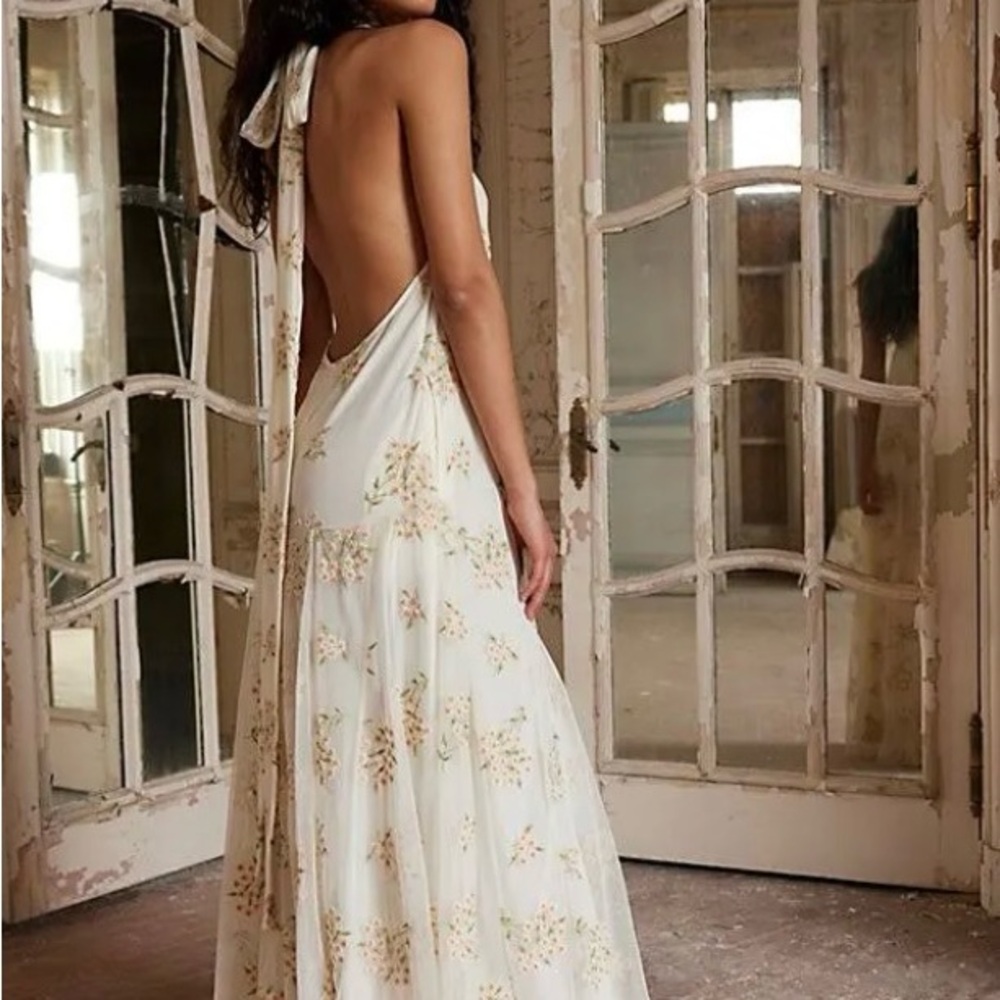 Free People Julie Embroidered Maxi Dress